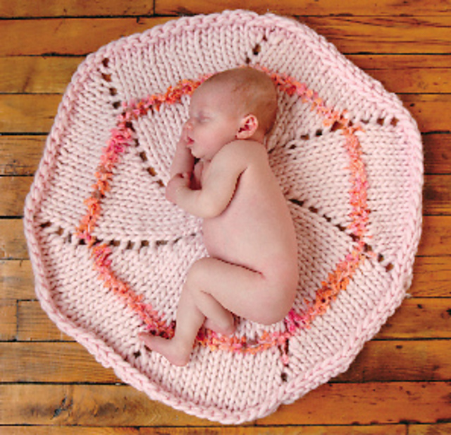Lucky Seven Pinwheel Blanket