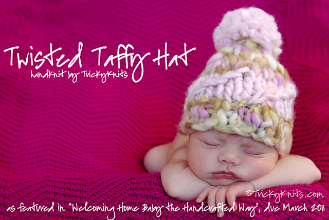 Twisted Taffy Hat / Photography Prop