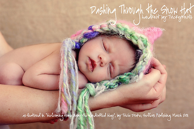 Dashing Through the Snow Hat/Photography Prop