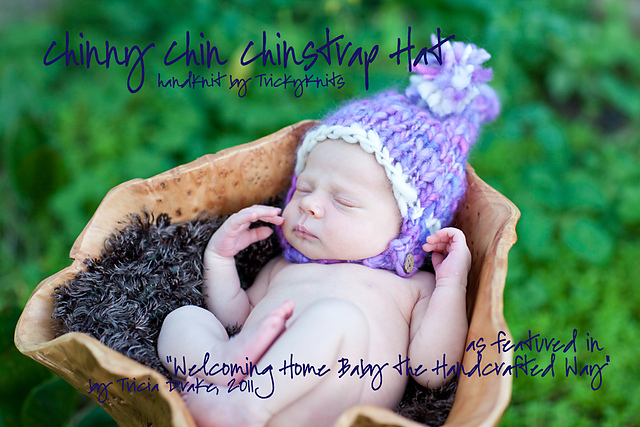 Chinny Chin Chinstrap Cap / Photography Prop