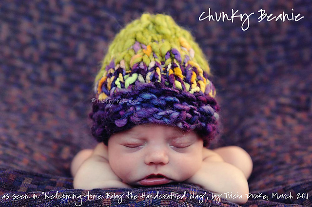 Chunky Beanie / Photography Prop