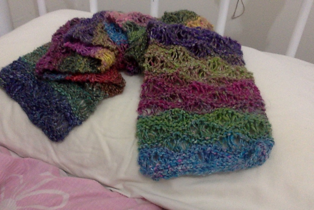 Japanese Autumn "Wave" Scarf