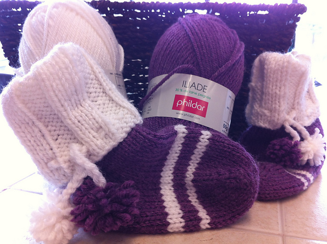 Chaussettes chouette pour fillette