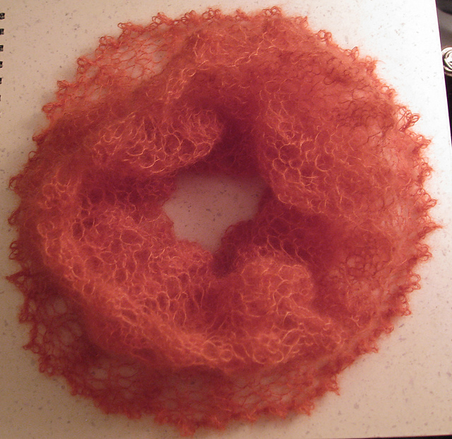 Lace Kid Merino Cowl
