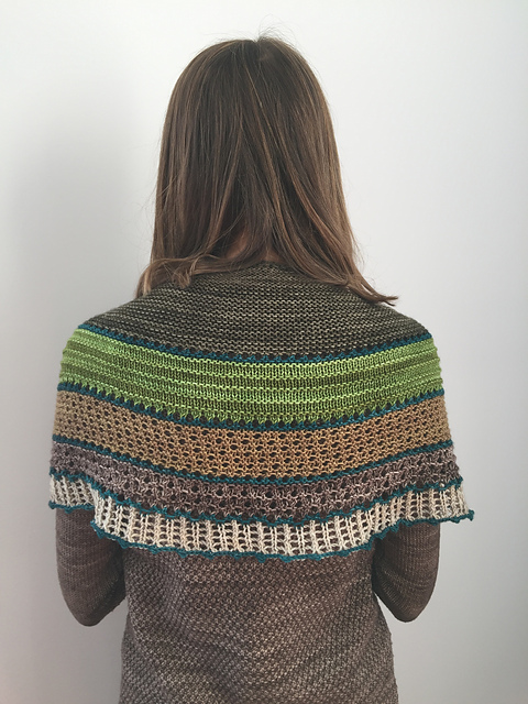 Châle Terre et Mer