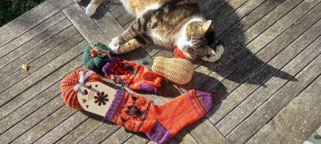 Chat'loween Sock
