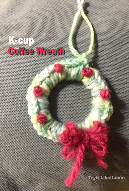 Coffee K-Cup Wreath