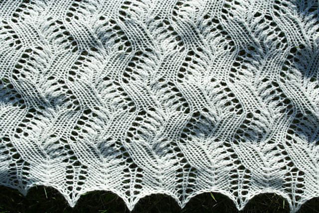 Seafoam shawl