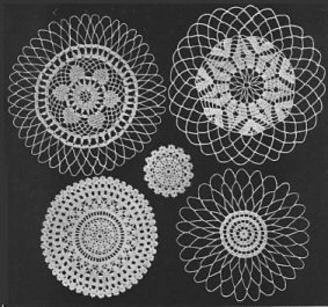 Large Round Doily