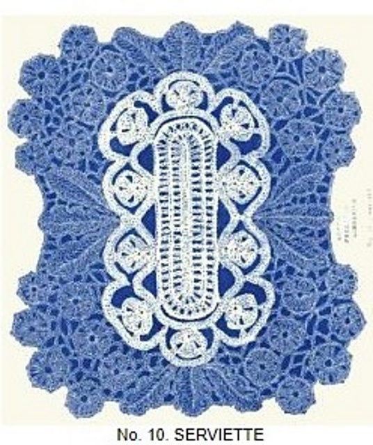 10. Serviette For Cruet-Stand