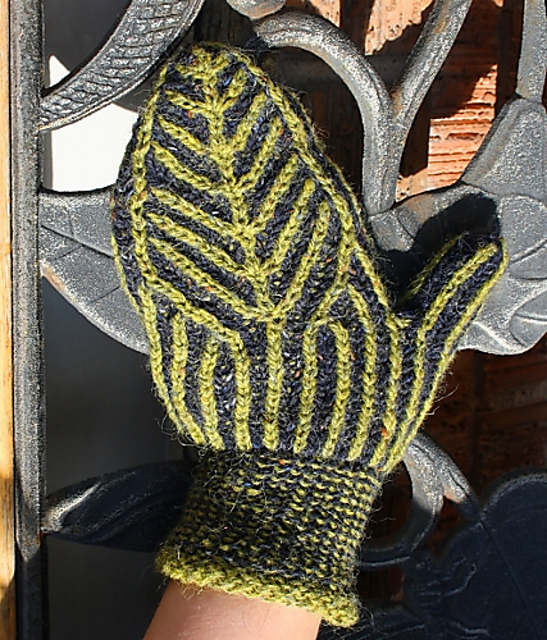 Pinnate Venation Mitts 2.0