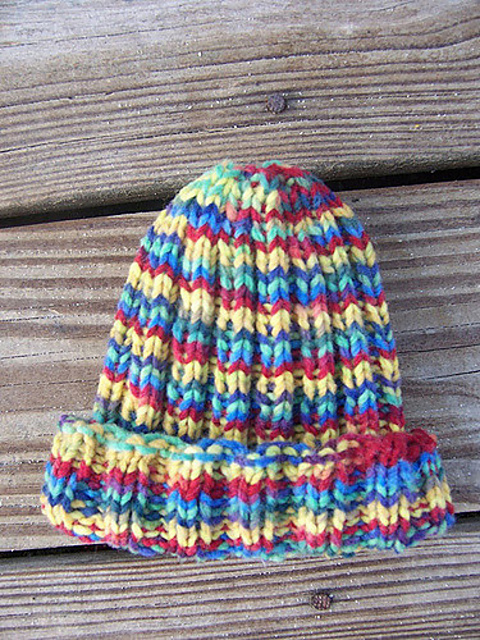 Ribbed Baby Hat