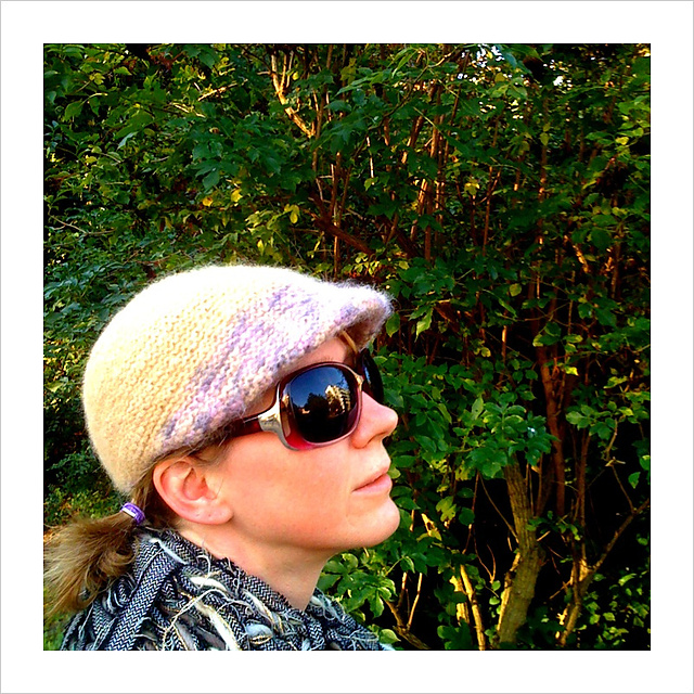 Walker, felted peaked cap