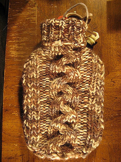 The Coziest Hot Water Bottle Cover Ever