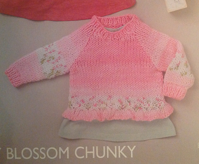 Sweater with Bell Edging