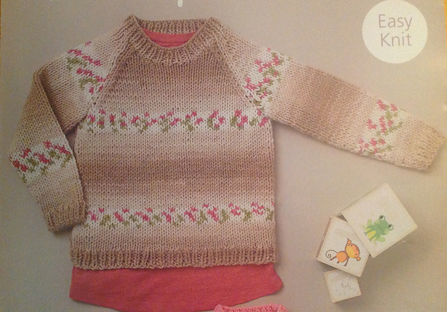 Sweater with Rib Edging