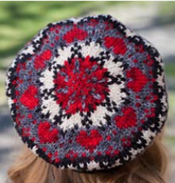 Queen of Hearts Beret