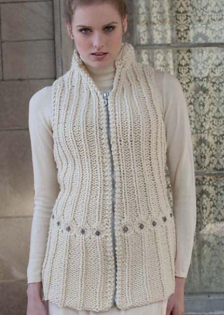 Elsa Snow Vest