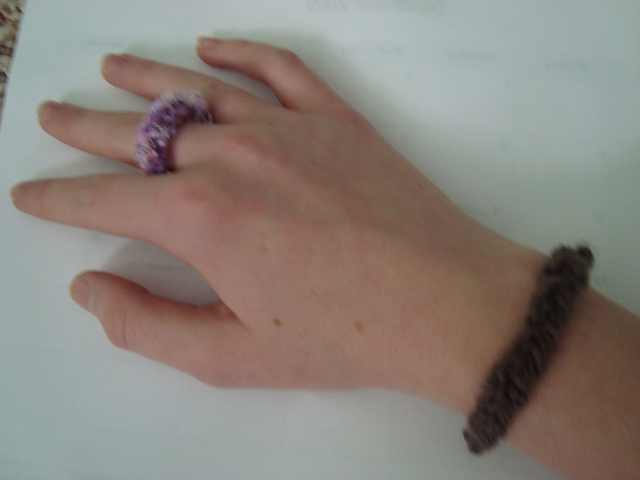 Easy Crochet Bracelets (and rings)