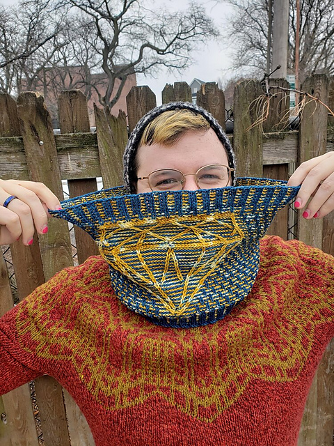 Ruby-Throated Cowl