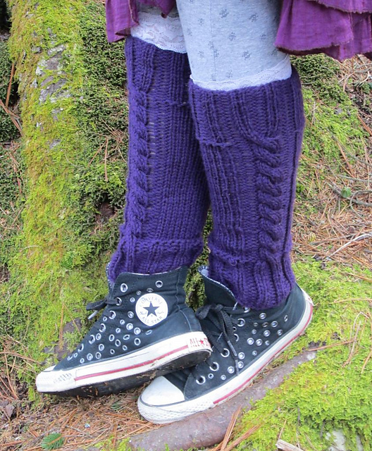 Dual Cabled Legwarmers
