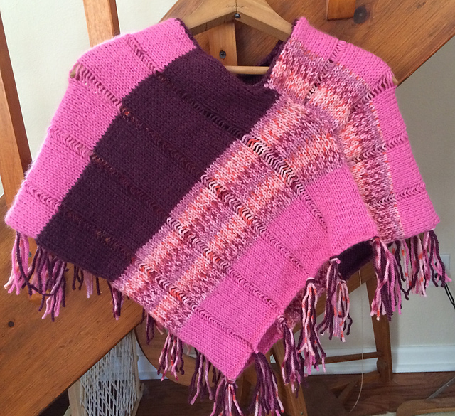 P471 Mother, Daughter and Bear Ponchos