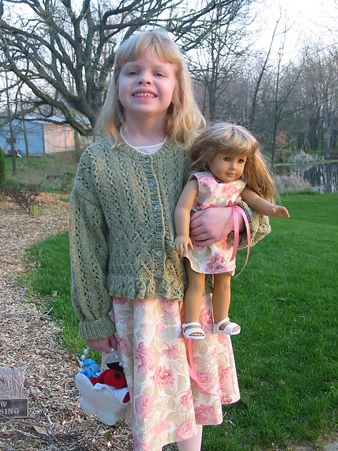 Design B - Cardigan with Round or V Neck