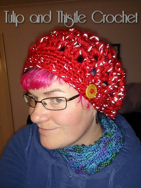 Selfie Slouchie hat by Mandie