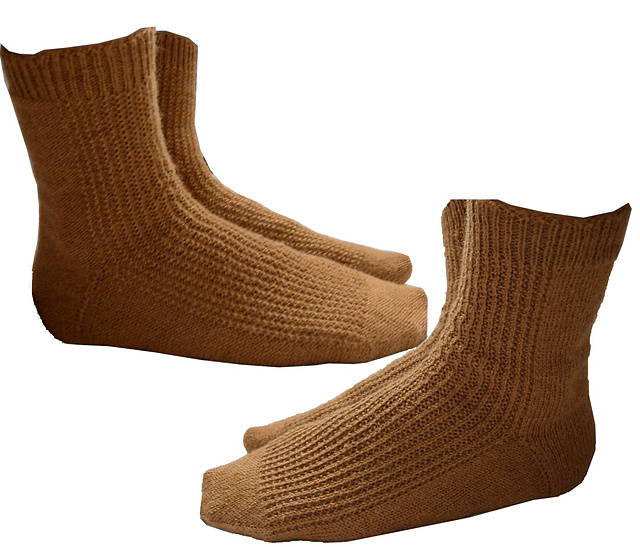 Inverse Socks (Toe Up Version)