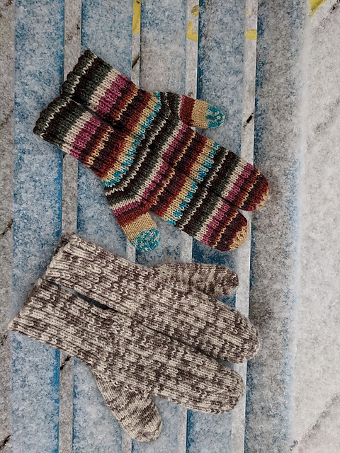 Snuggies Ribbed Mitts