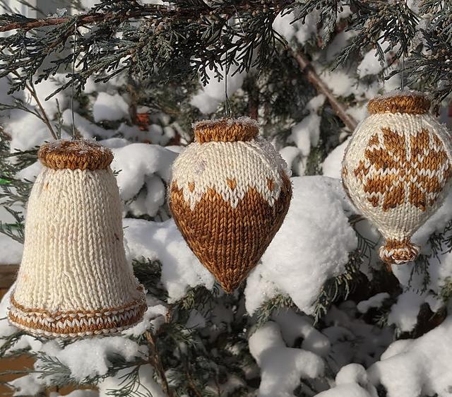 Christmas Ornament Trio
