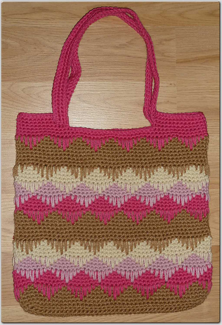 Diamond Bands Tote
