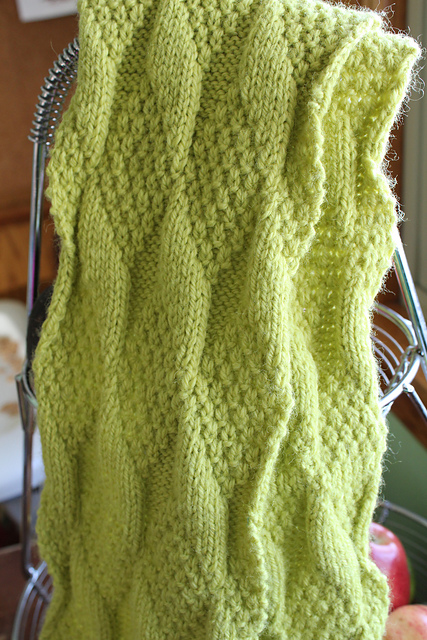 Moss and Diamond Brocade