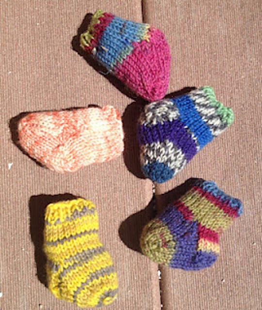 Mini Sock Lavender Sachet