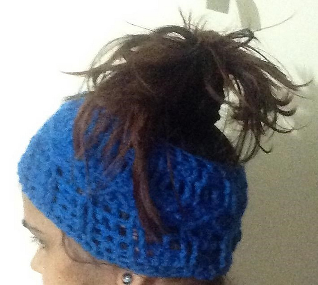 Sapphire Messy Bun Hat