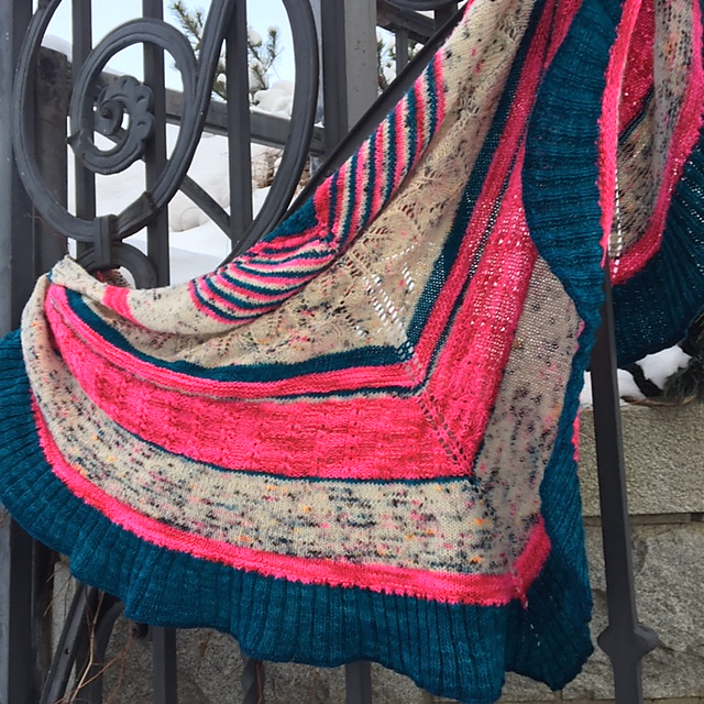 Ravelry: Jelly Wish Wrap pattern by Tuula Toivanen