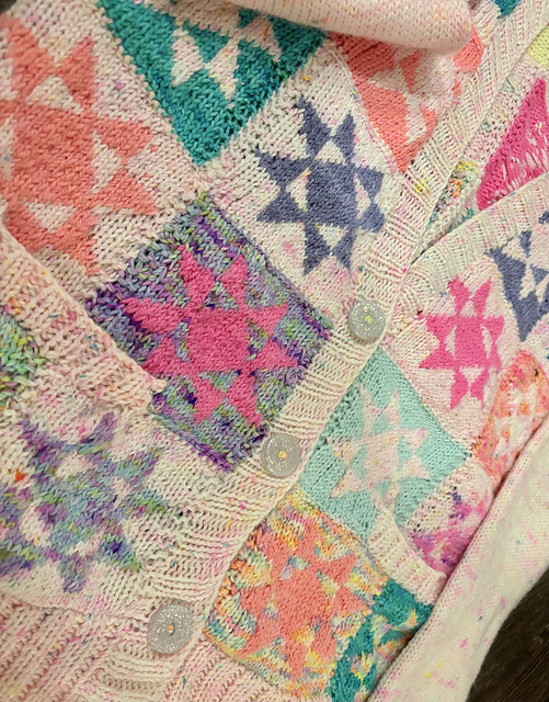 Ravelry: tvangie's heirloom quilt cardigan