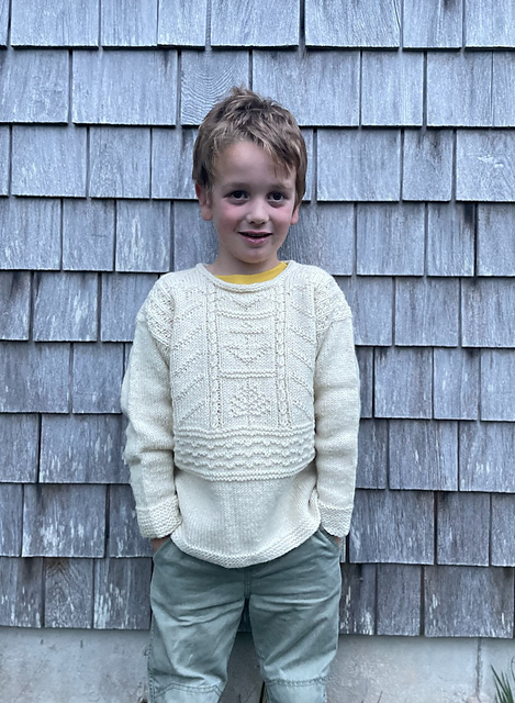 Cape Cod Gansey for Kids