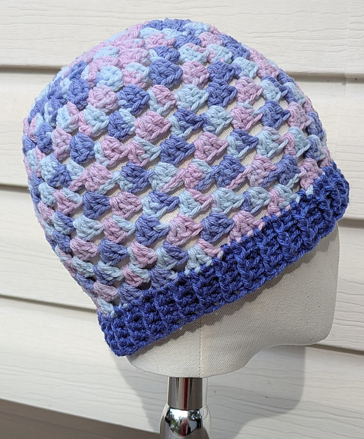 Colorful Swirls Granny Hat