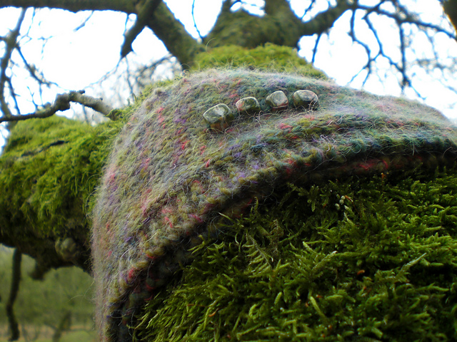 Moss DK Knitted Headband
