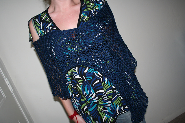 Mermaid's Net Shawl