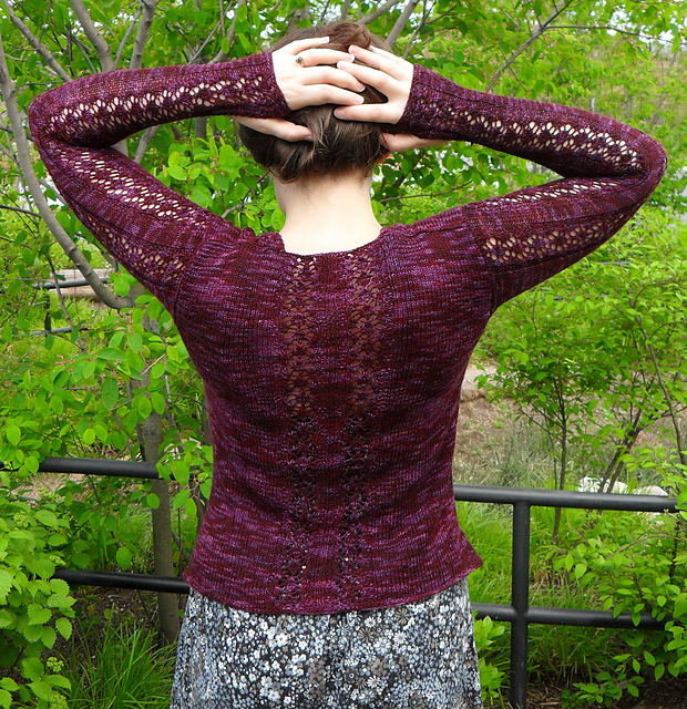 Arachne's Pride Lace Sweater