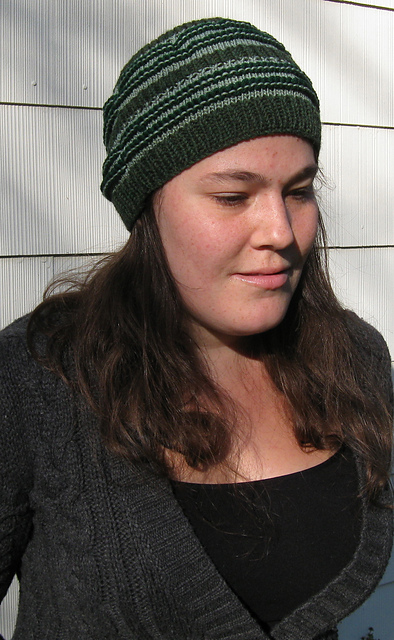 The Thrifty Knitter Scrap Yarn Hat