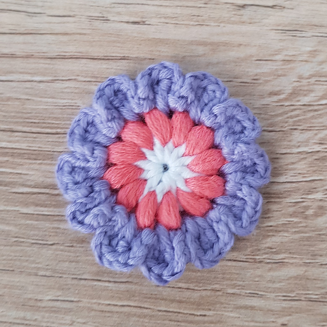 Flower brooch