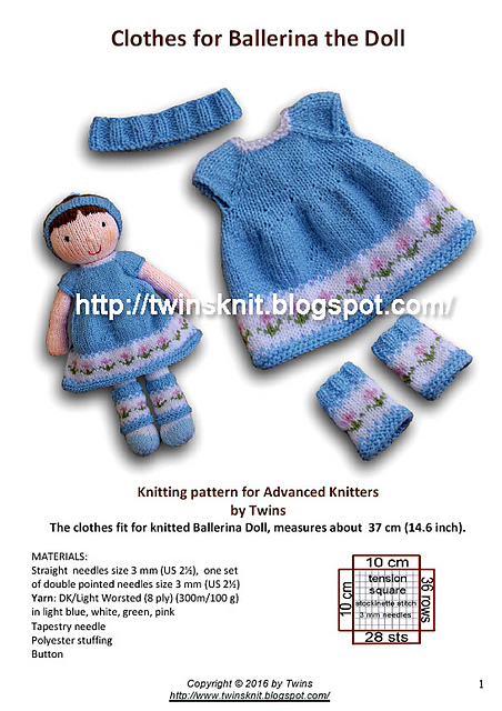 Clothes for Ballerina Doll