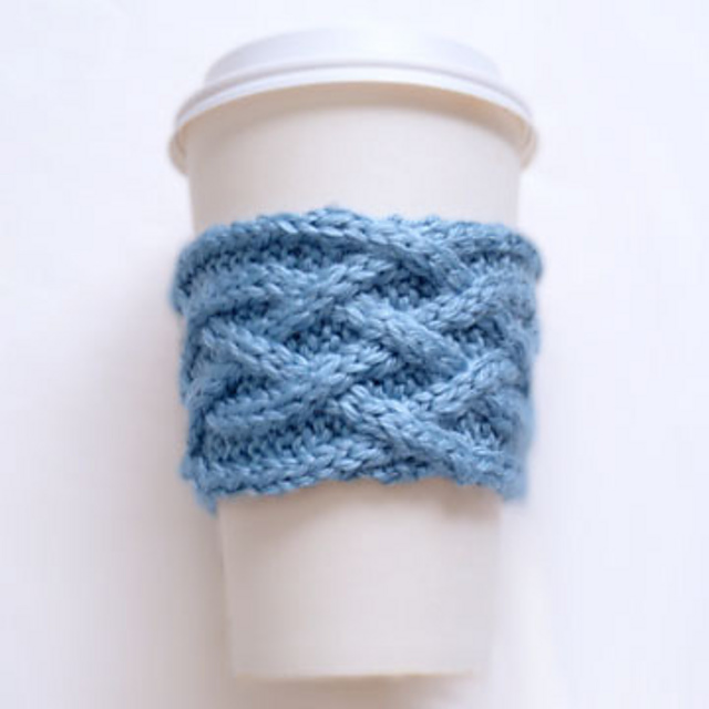 Celtic Plait Coffee Cup Sleeve