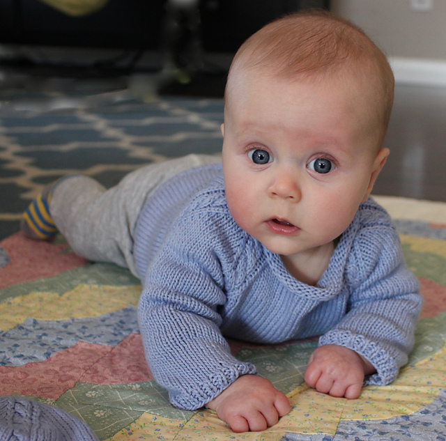 Coming and Going Baby Sweater