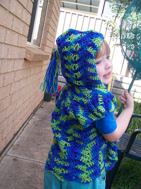 Chevron Children's Hooded Vest