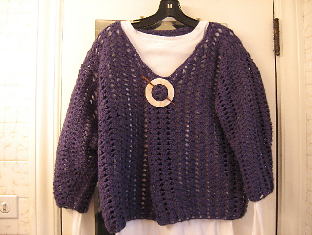1876 Crochet Cardigan