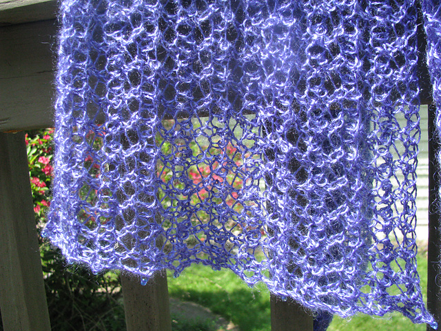 Pearls and Lace Scarf